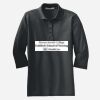 Women's Silk Touch 3/4 Sleeve Polo Thumbnail